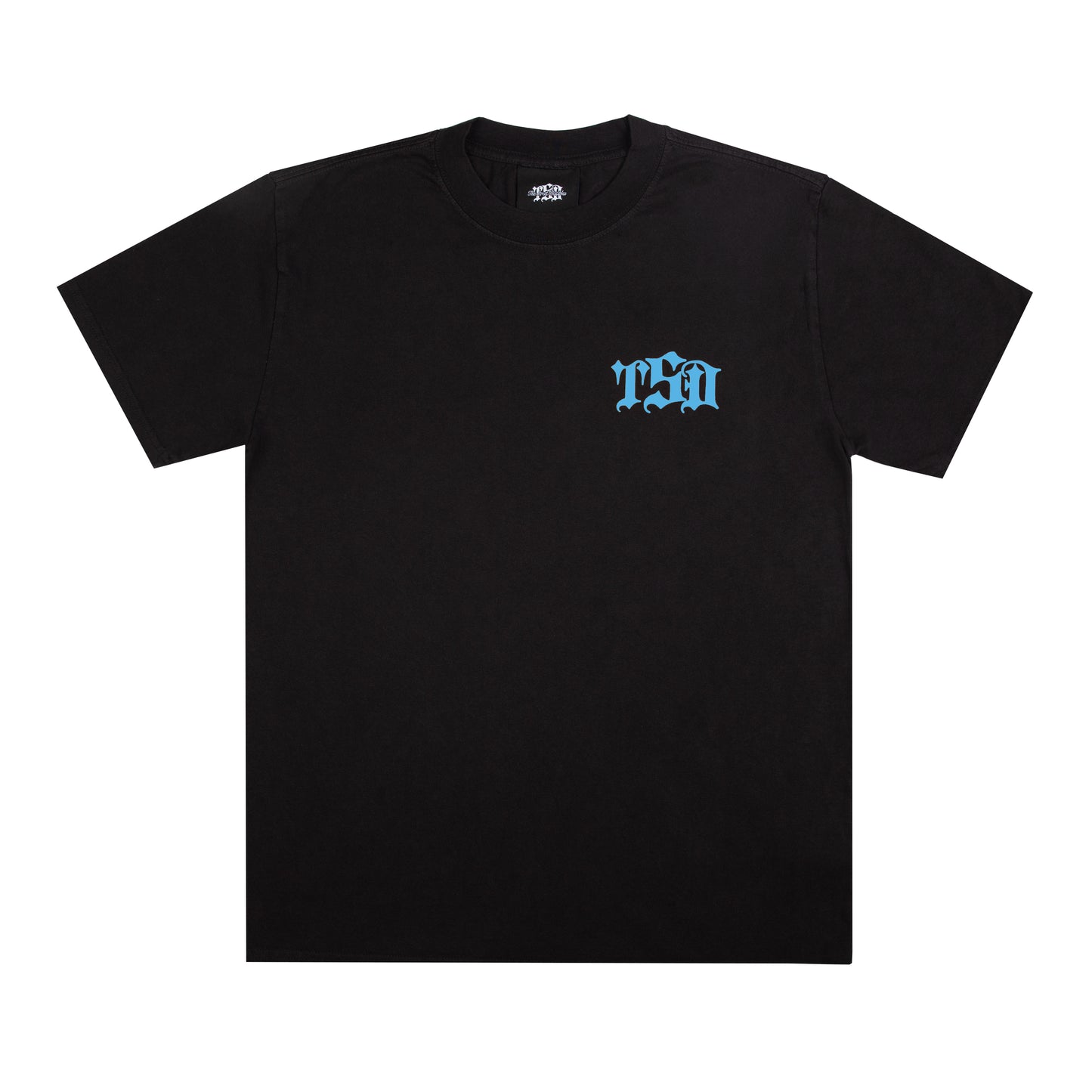 TSD LOGO TEE BLACK / BLUE