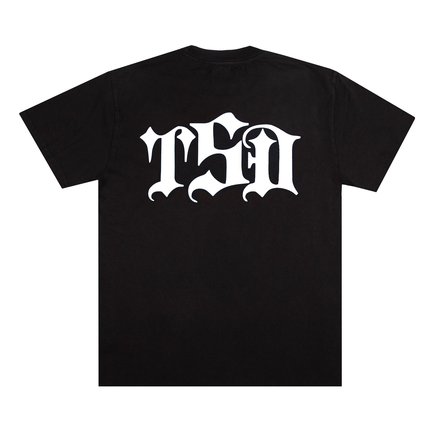 TSD LOGO TEE BLACK / WHITE