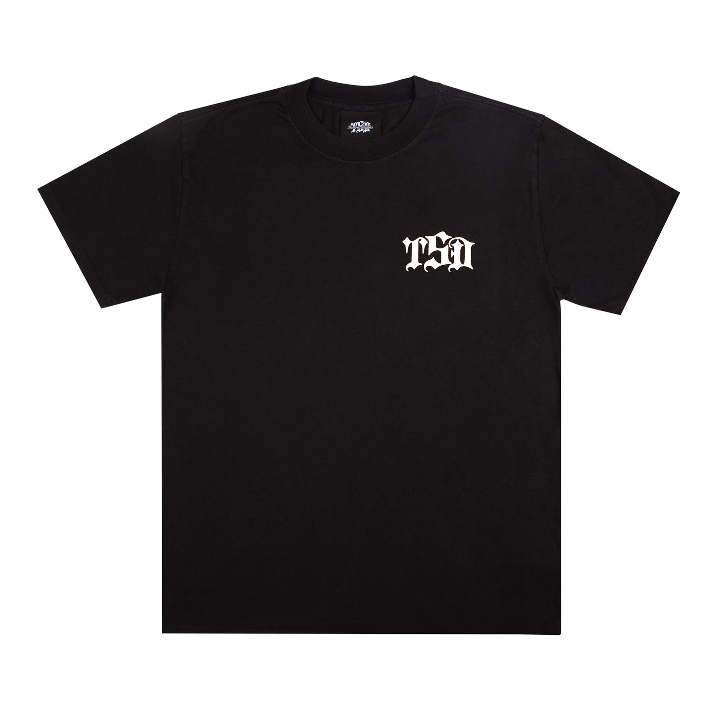 TSD LOGO TEE BLACK / WHITE